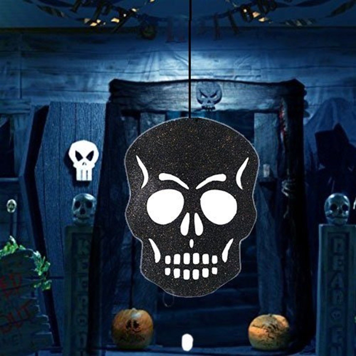 Kuru Kafa Siyah Asma Süs