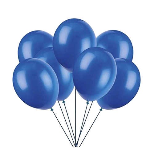 Lacivert Balon Metalik 100 Adet