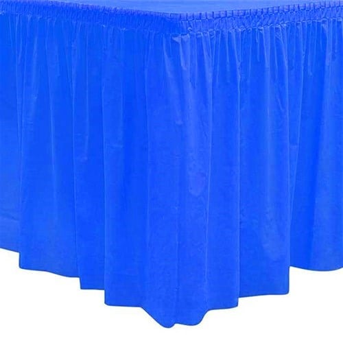 Lacivert Masa Eteği Plastik