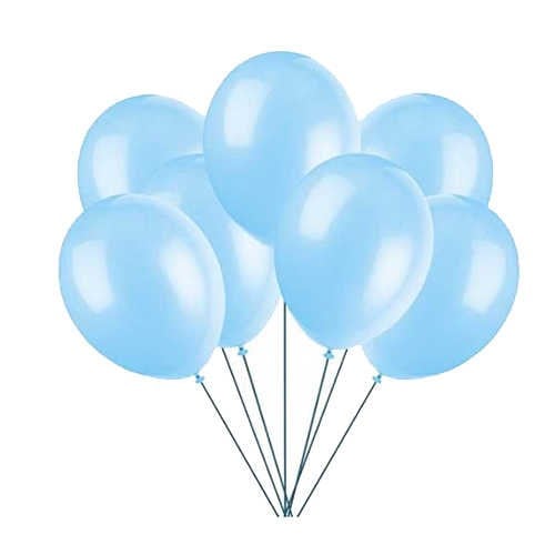 Mavi Balon Metalik 100 Adet