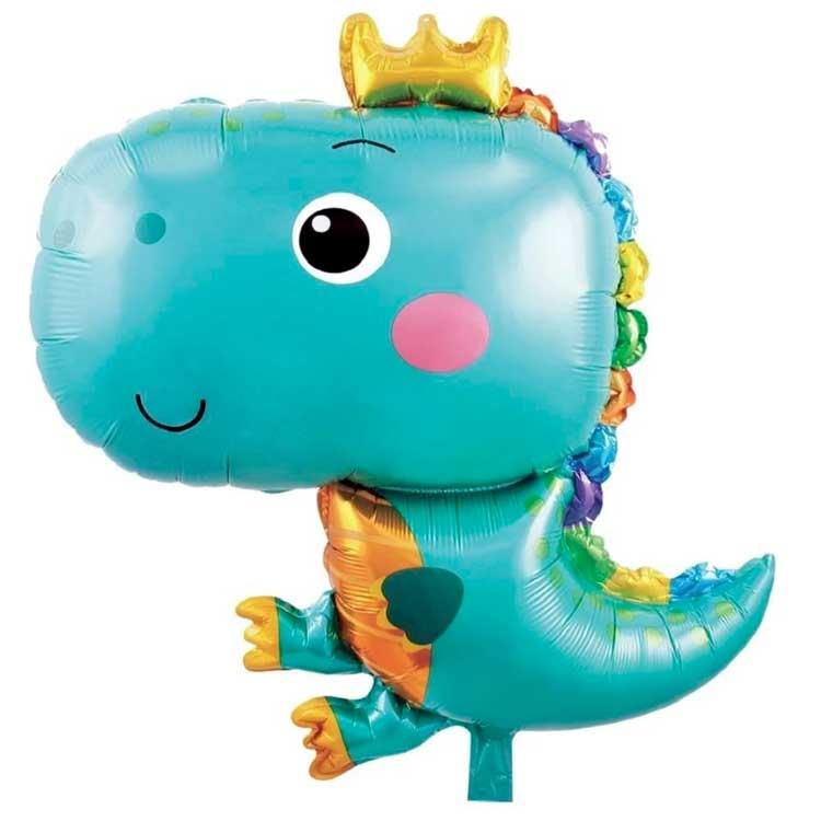 Karakter Folyo BalonlarMavi Dinozor Folyo Balon