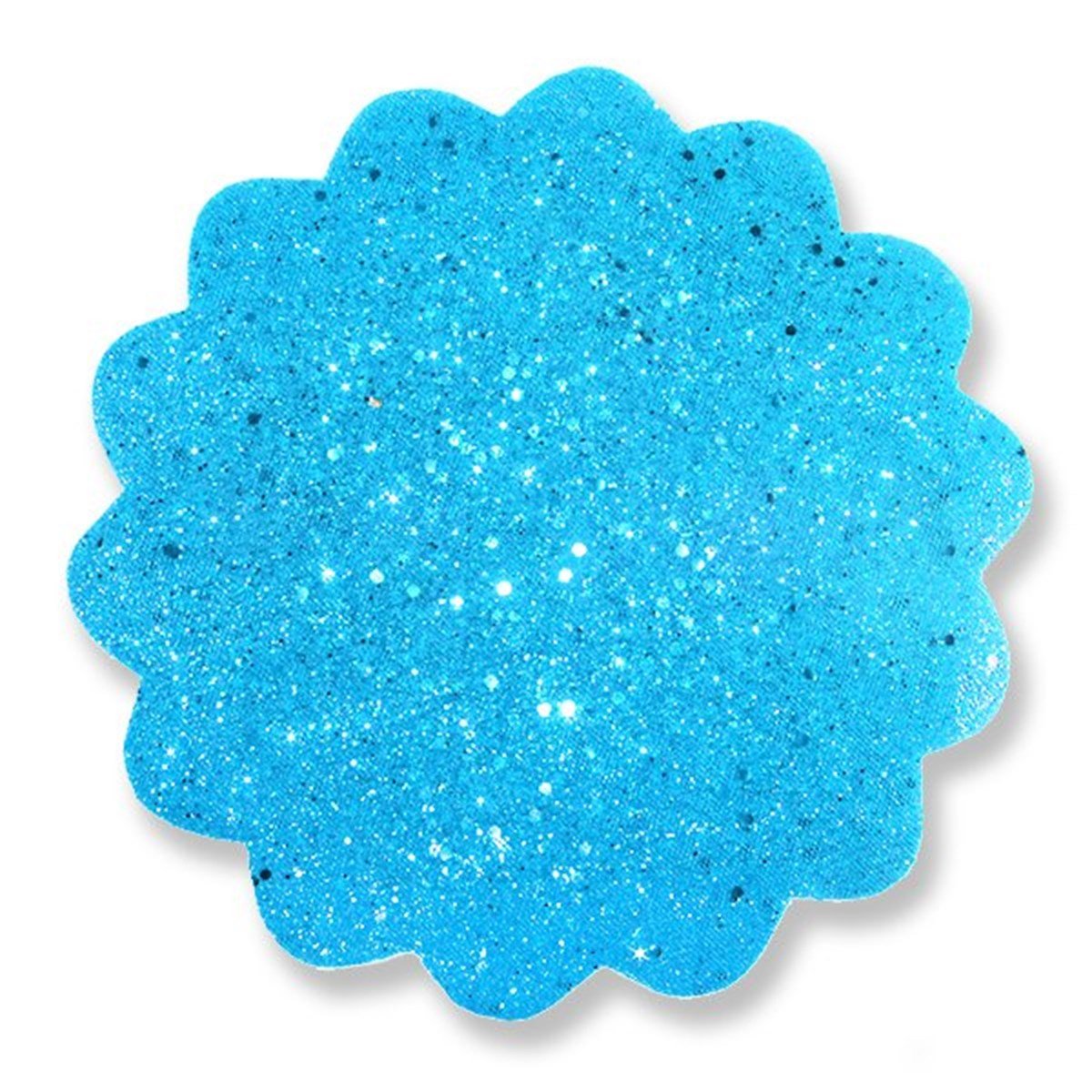 Mavi Karlı Organze Tül 100 Adet