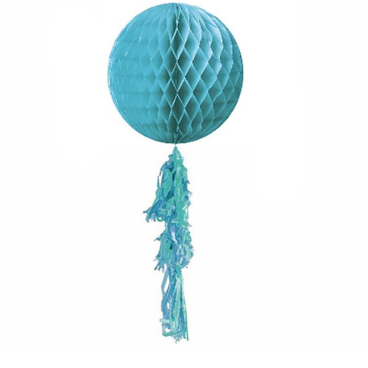 Mavi Püsküllü Petek Süs