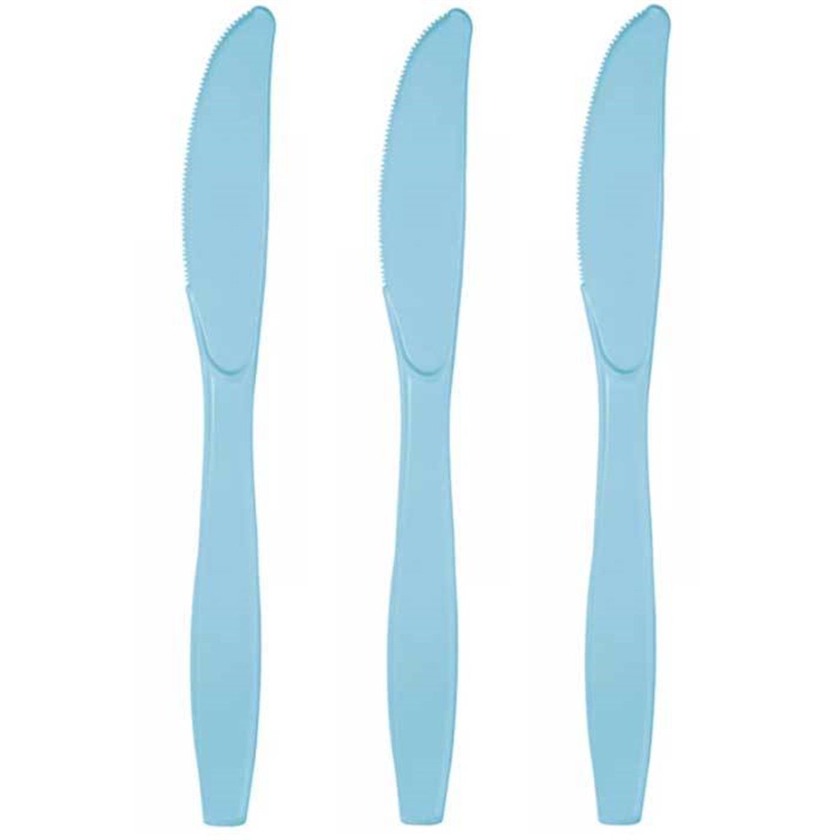 Mavi Renk Bıçak 25 Adet