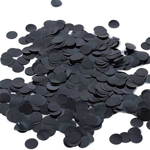 Metalik Siyah Konfeti