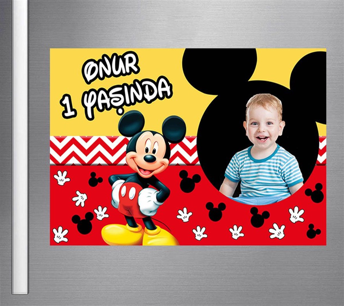 Mickey Mouse Kişiye Özel Magnet 18 Adet
