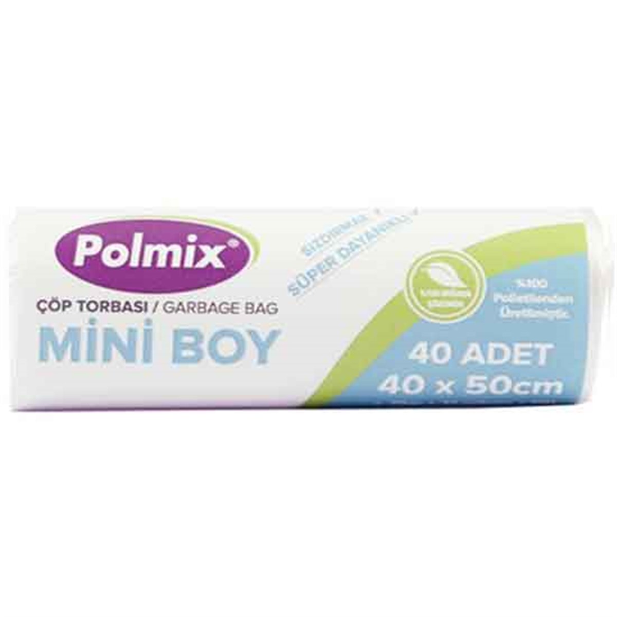 Mini Boy Çöp Poşeti 40 Adet 40 x 50 Cm