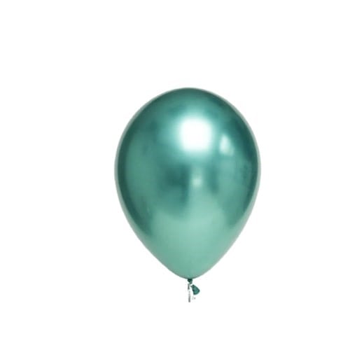 Minik Krom Balon Yeşil 20 Adet