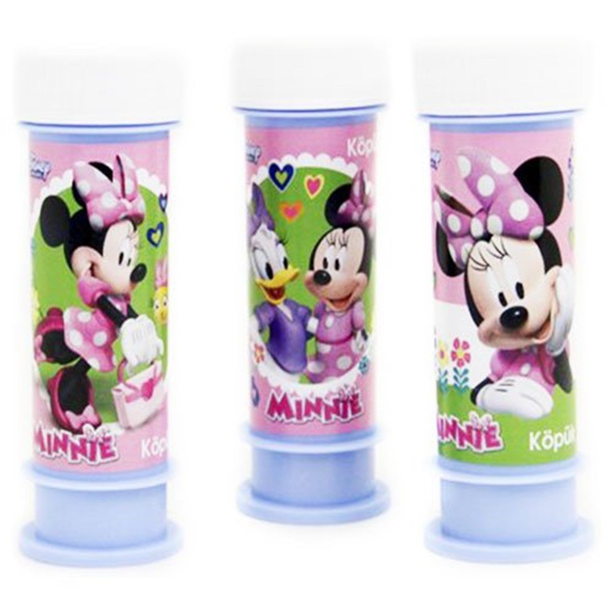 Minnie Mouse Köpük Baloncuk 8 Adet