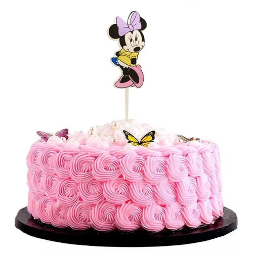 Minnie Mouse Pasta Süsü