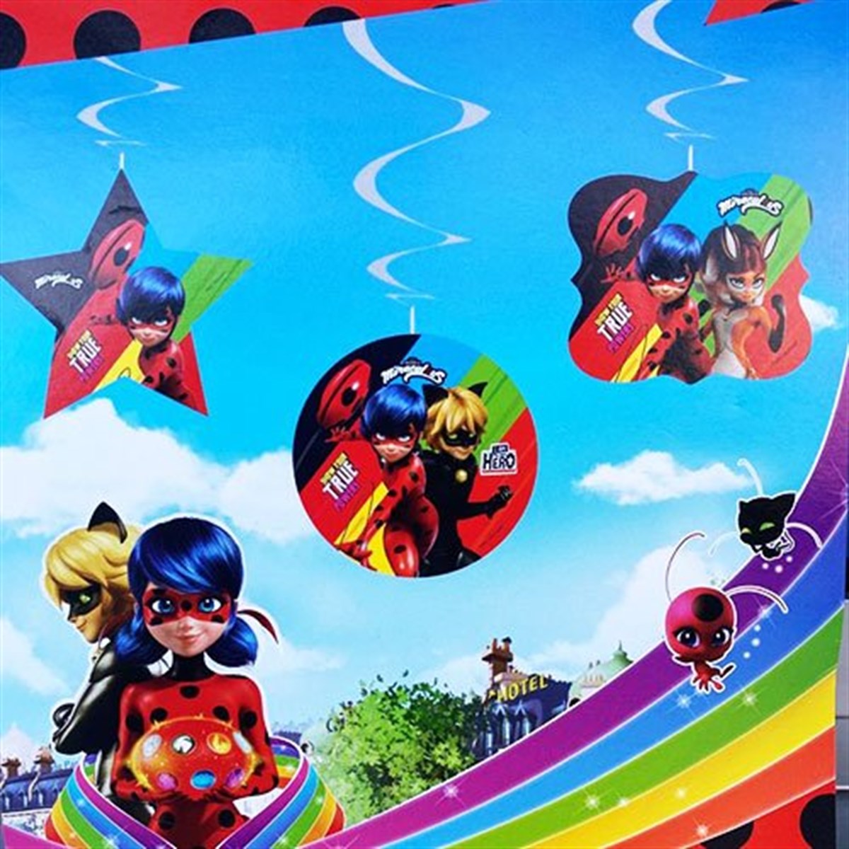 Miraculous Asma Süs 6 Adet