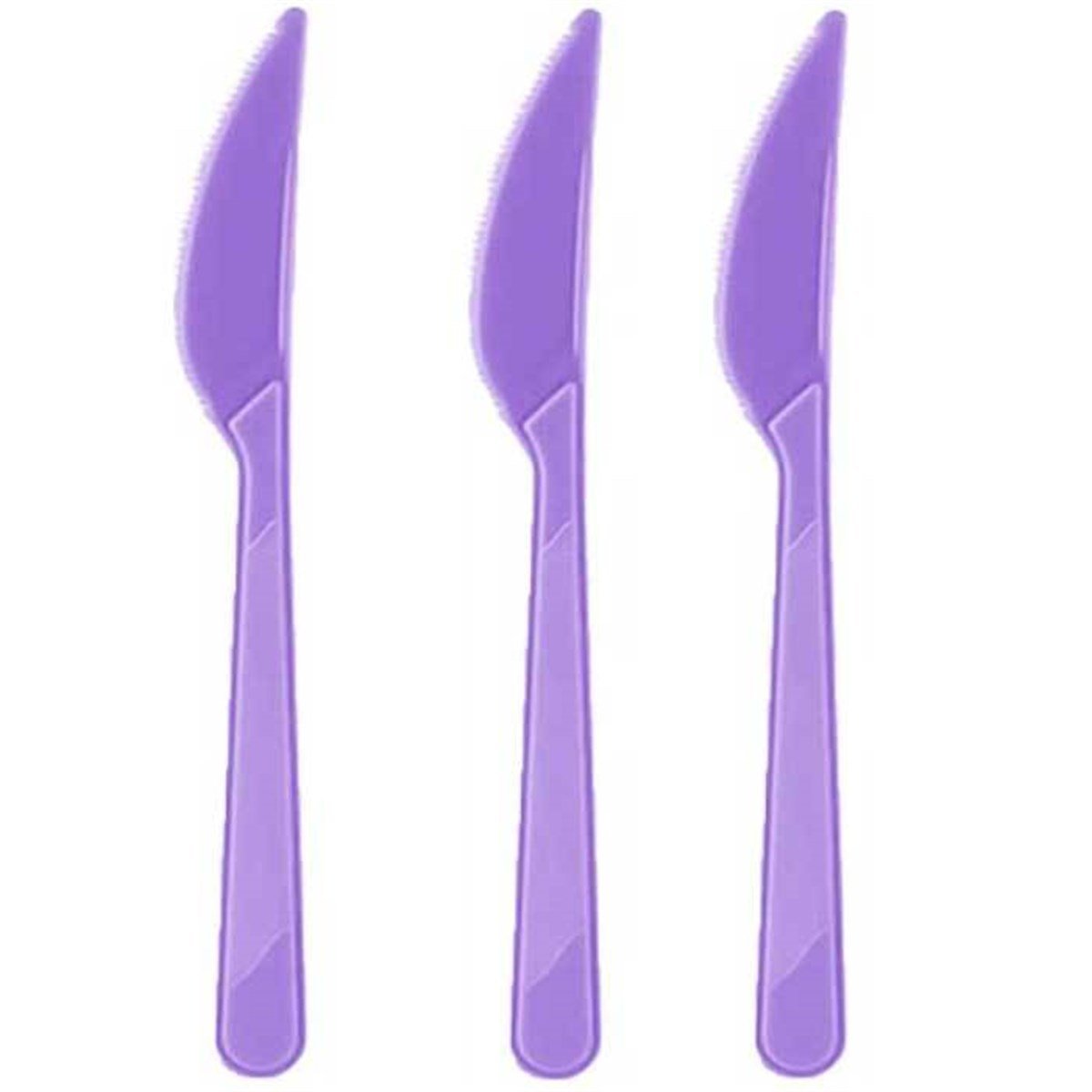 Mor Renk Bıçak 25 Adet