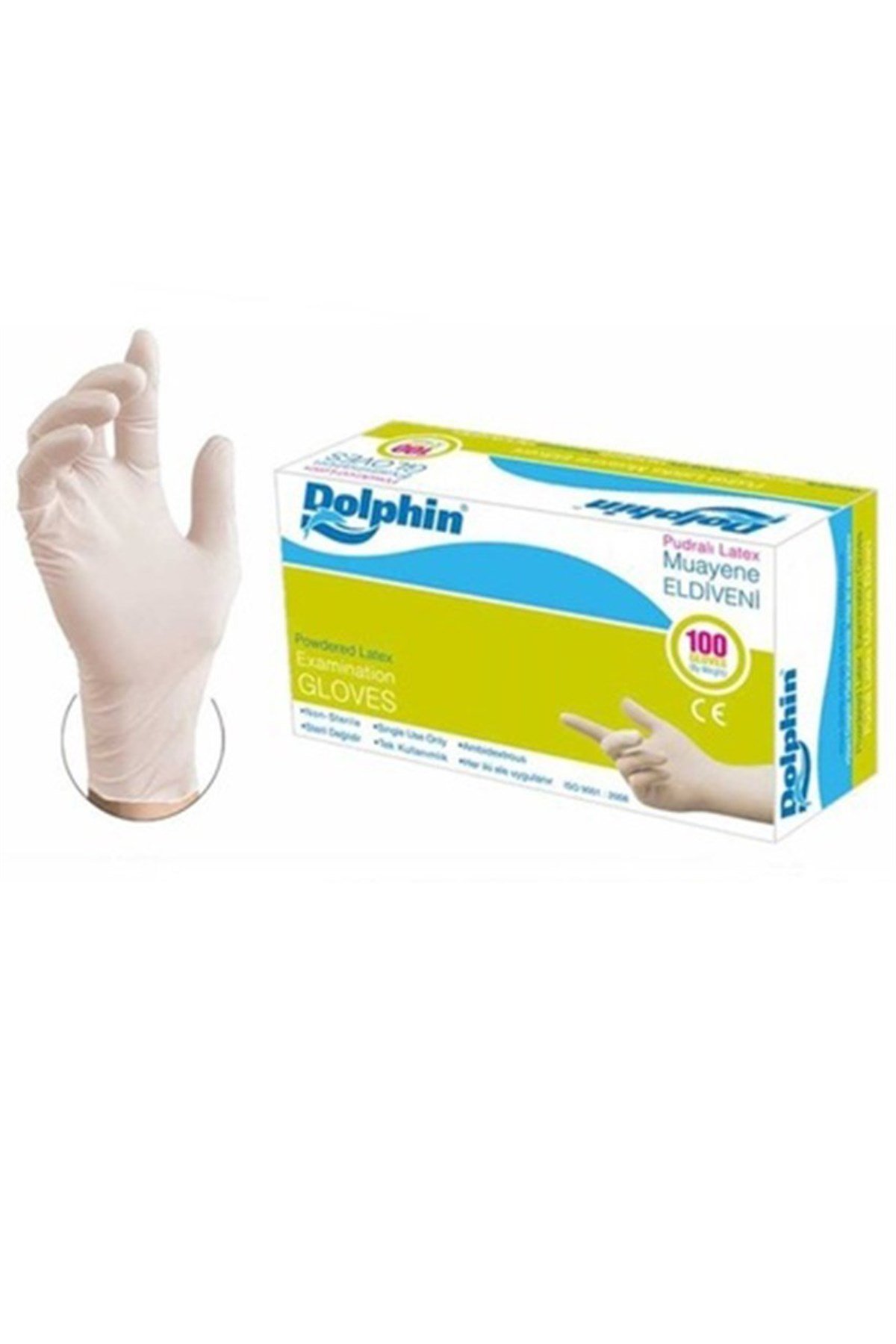 Muayene Eldiveni 100 Adet S-M-L