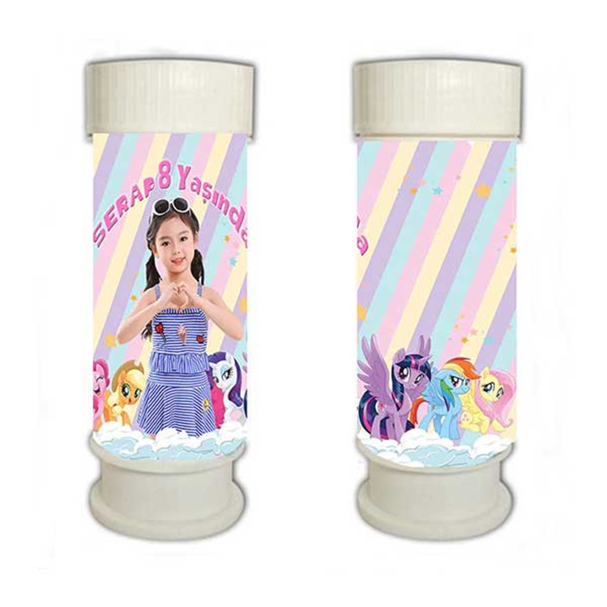 My Little Pony Kişiye Özel Köpük Baloncuk 8 Adet