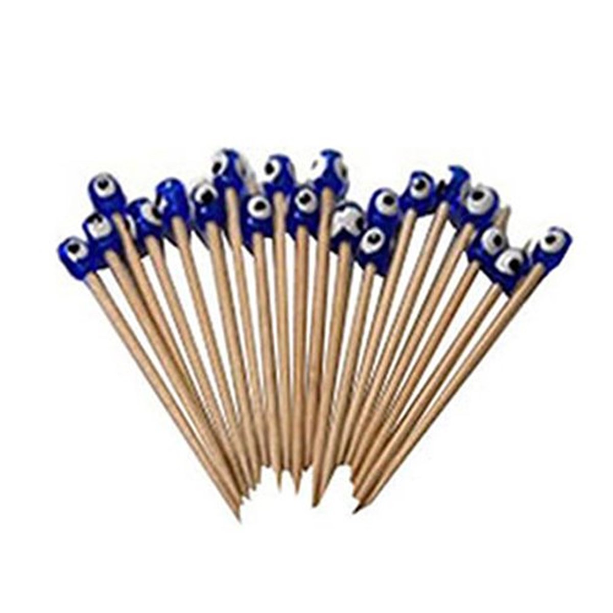 Nazar Boncuğu Kürdan Süs 18 Adet