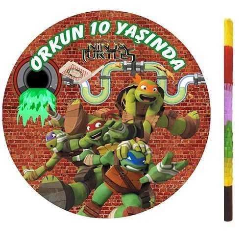 Ninja Kaplumbağalar Kişiye Özel Pinyata