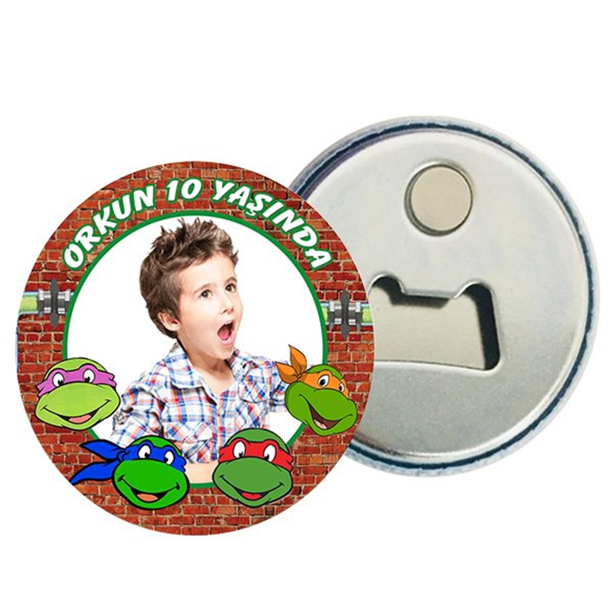 Ninja Kaplumbağalar Magnet Açacak 15 Adet