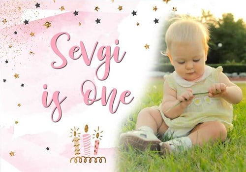 One Kişiye Özel Afiş