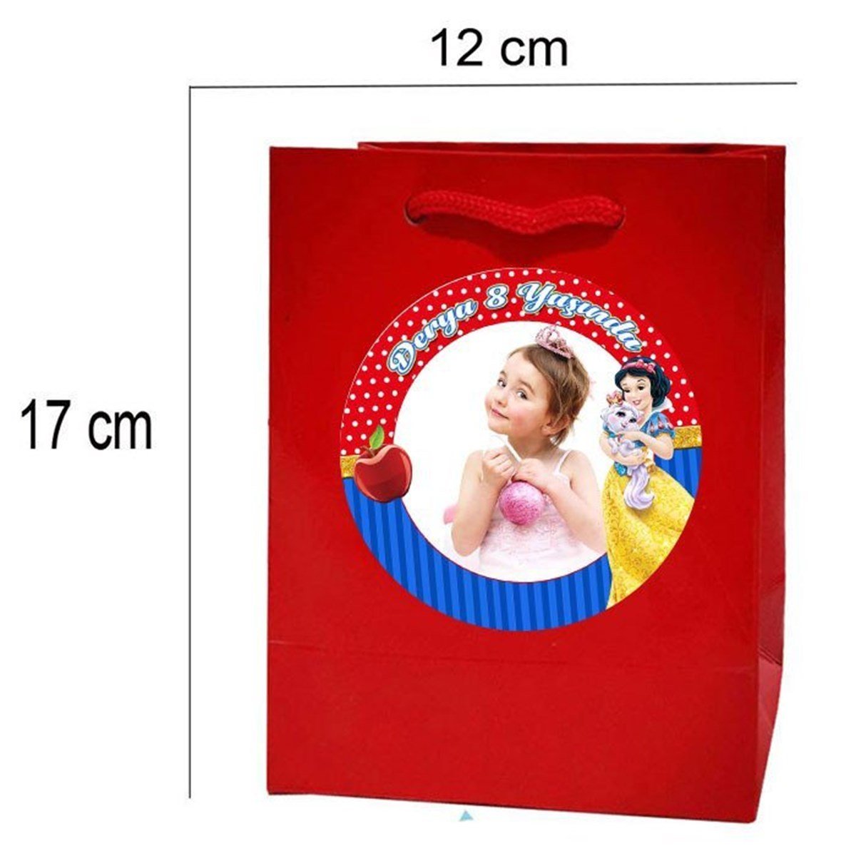 Pamuk Prenses Kişiye Hediye Çantası 10 Adet