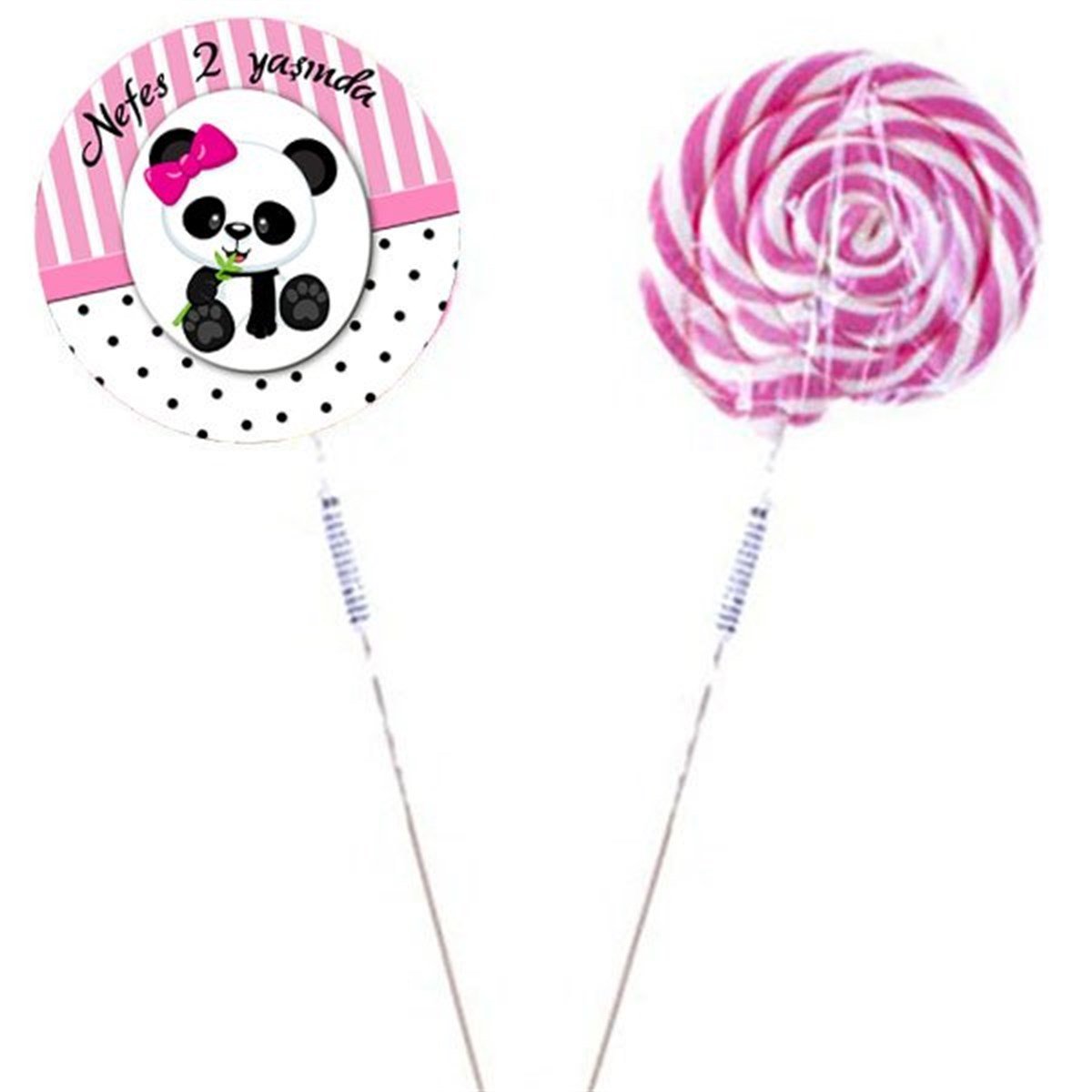 Panda Kişiye Özel Sosyete Şekeri 10 Adet