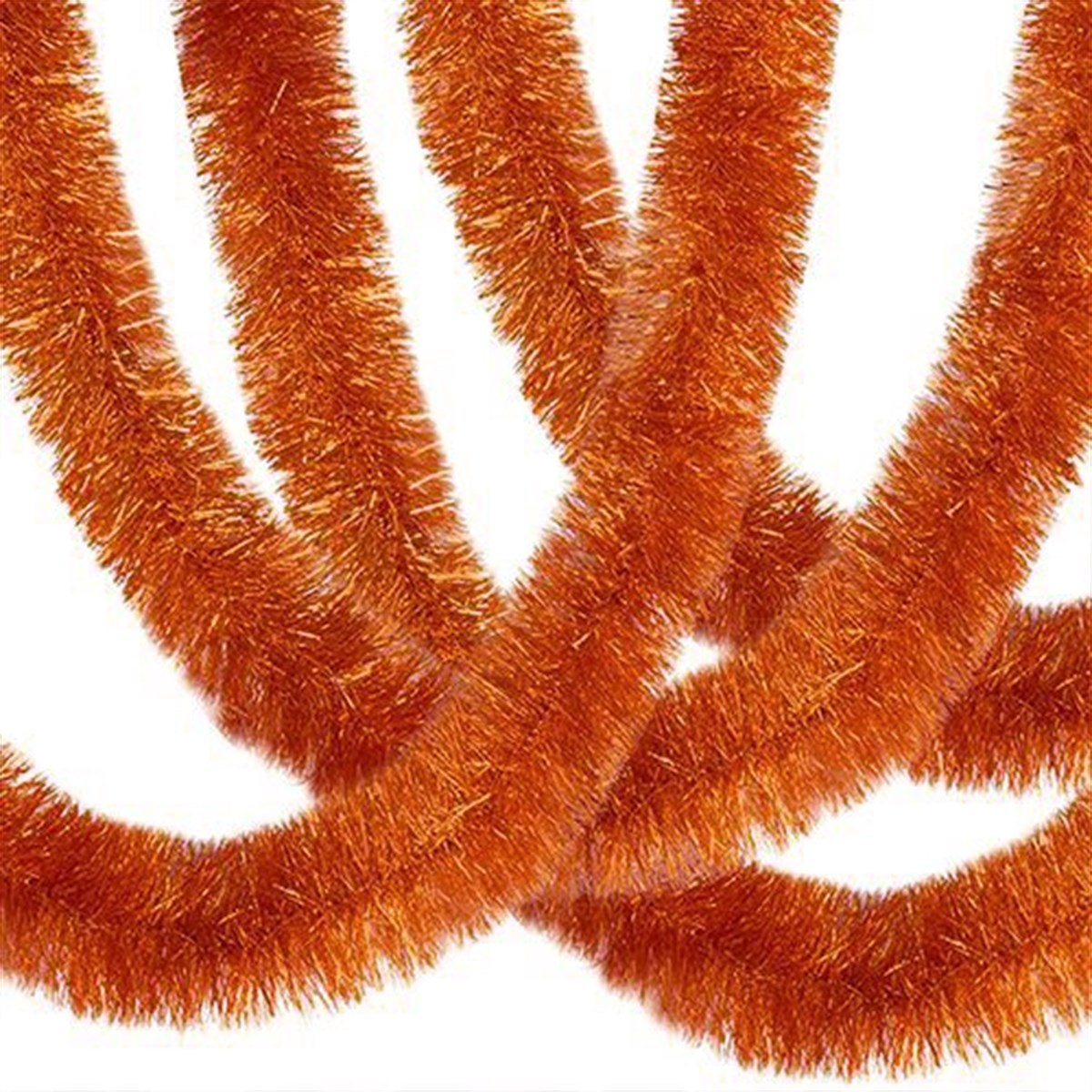 Parti Simi Turuncu Renk Fırfır Süs 2 Metre