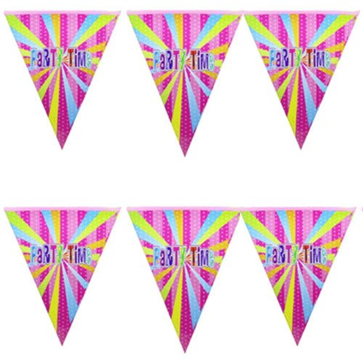 Party Time Flama Pembe 2 Metre