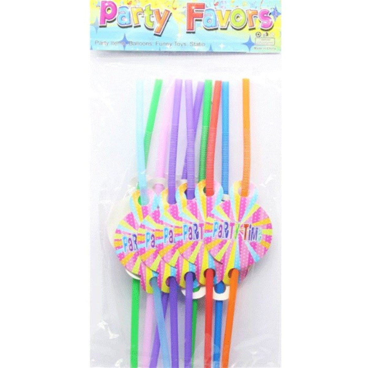 Party Time Pipet Pembe 10 Adet