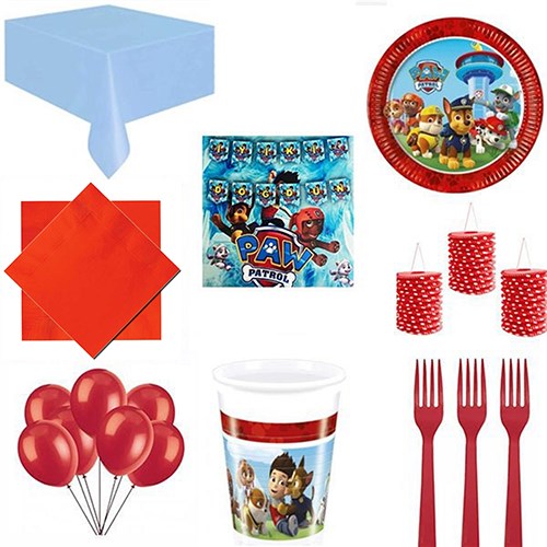 Paw Patrol 16 Kişilik Parti Seti