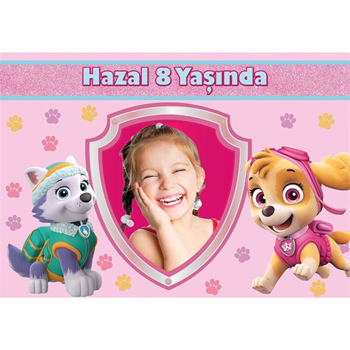 Paw patrol Kişiye Özel Afiş