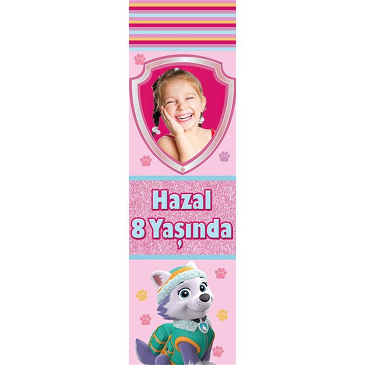 Paw Patrol Kişiye Özel Kitap Ayracı 10 Adet