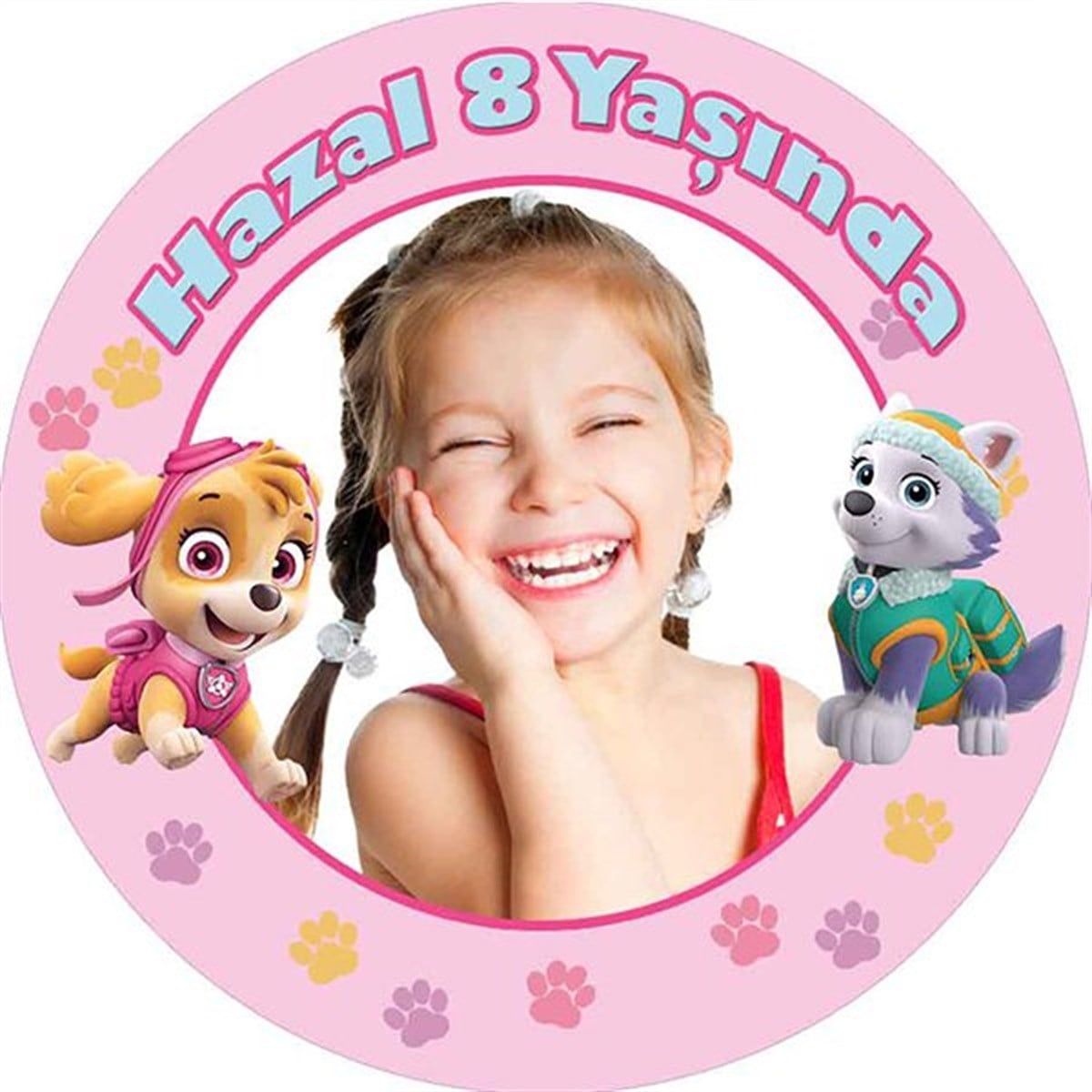 Paw Patrol Kişiye Özel Sticker 24 Adet