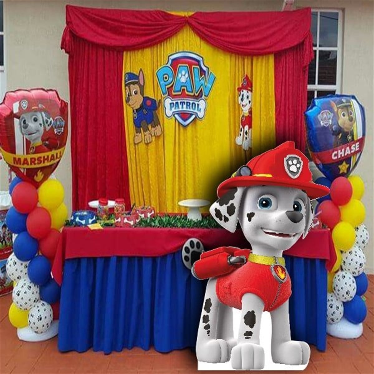 Paw Patrol Marshall Ayaklı Pano 57 x 95 Cm