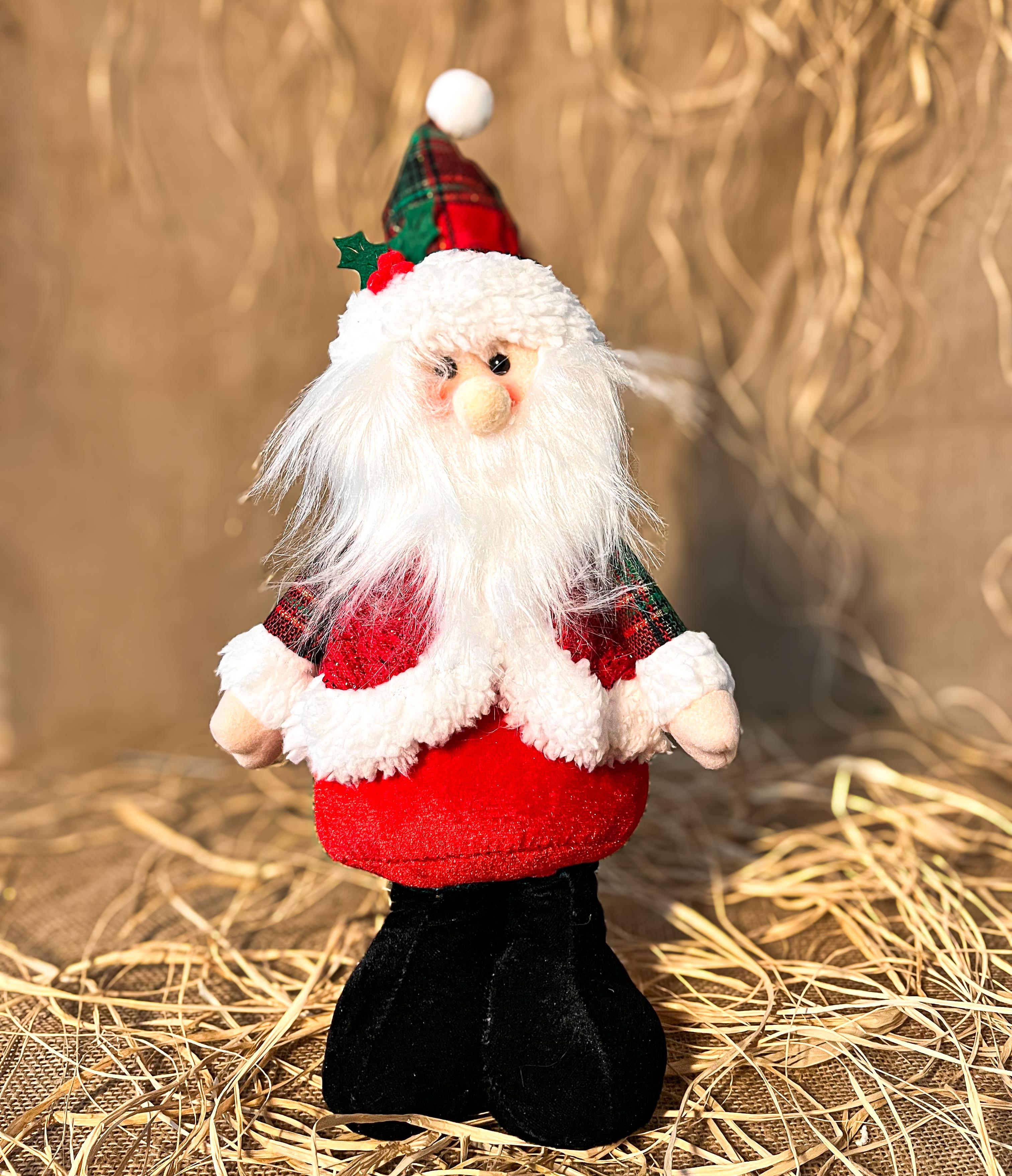 HediyelikPeluş Ceketli Noel Baba