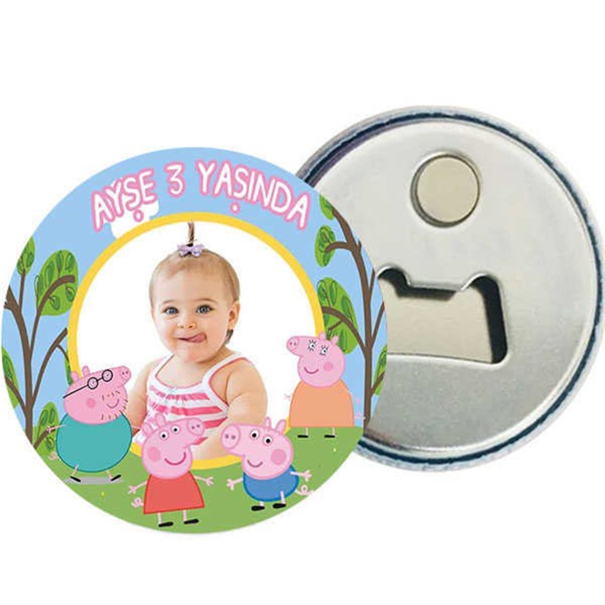Peppa Pig Magnet Açacak 15 Adet