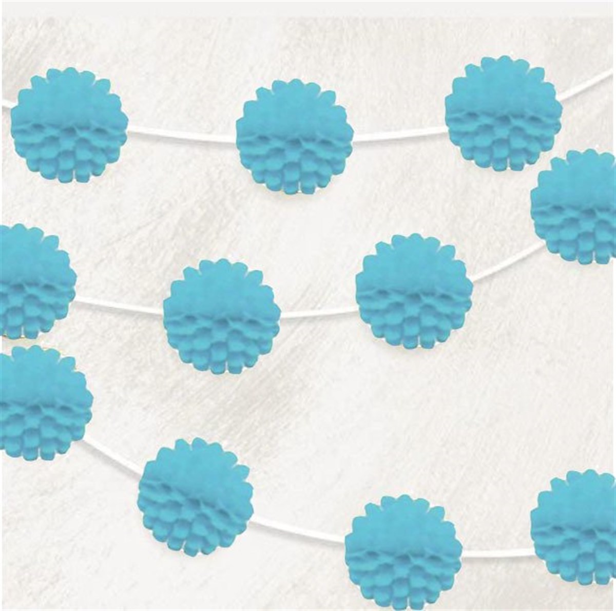 Petek Sarkıt Süs Mavi 8 Adet