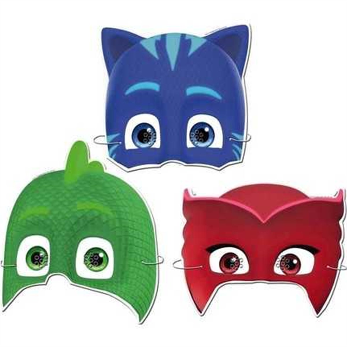 Pj Maskeliler Maske 6 Adet