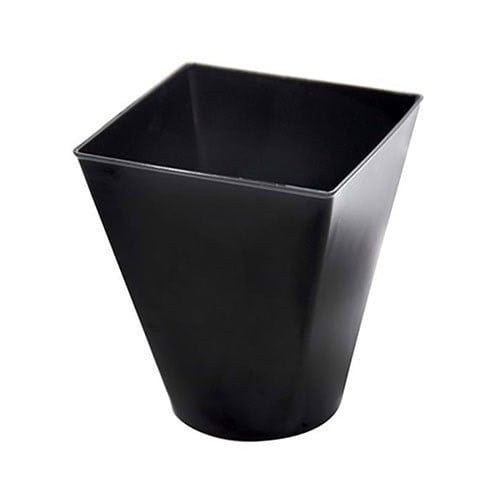 Prizma Kübik Kase Siyah 240 ML 24 Adet