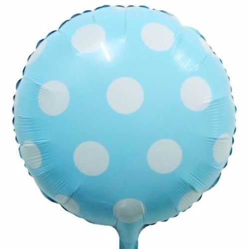 Puantiyeli Balon Mavi