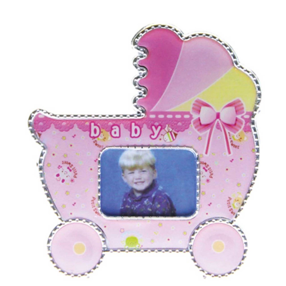 Puset Plastik Çerçeve Pembe 10 Adet