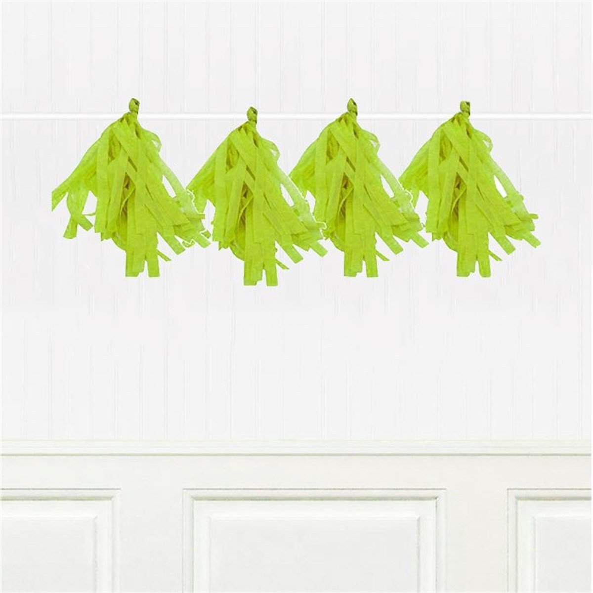 Püskül Dekor Süs Yeşil