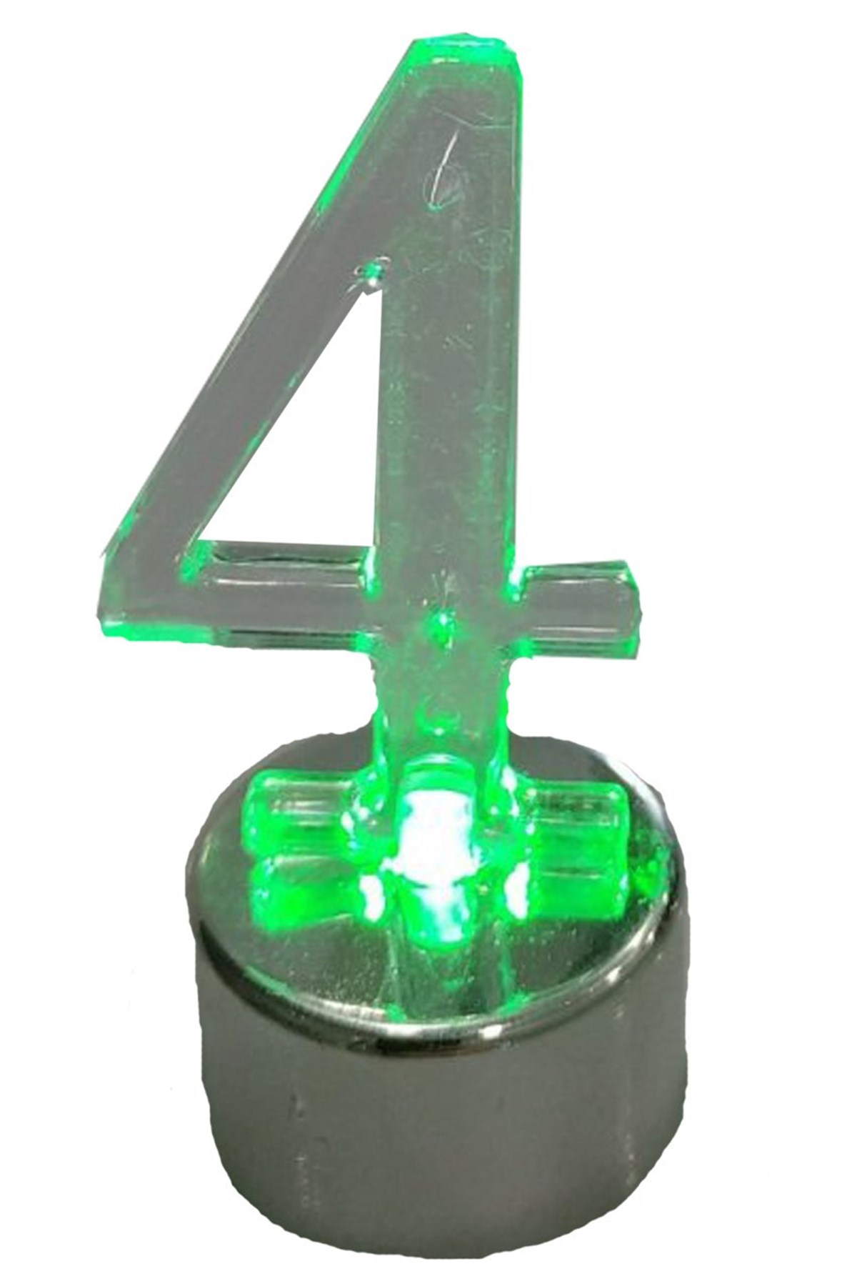 Renkli Pilli Led Rakamlar