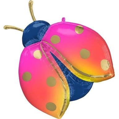 Karakter Folyo BalonlarRenkli Uğur Böceği Folyo Balon