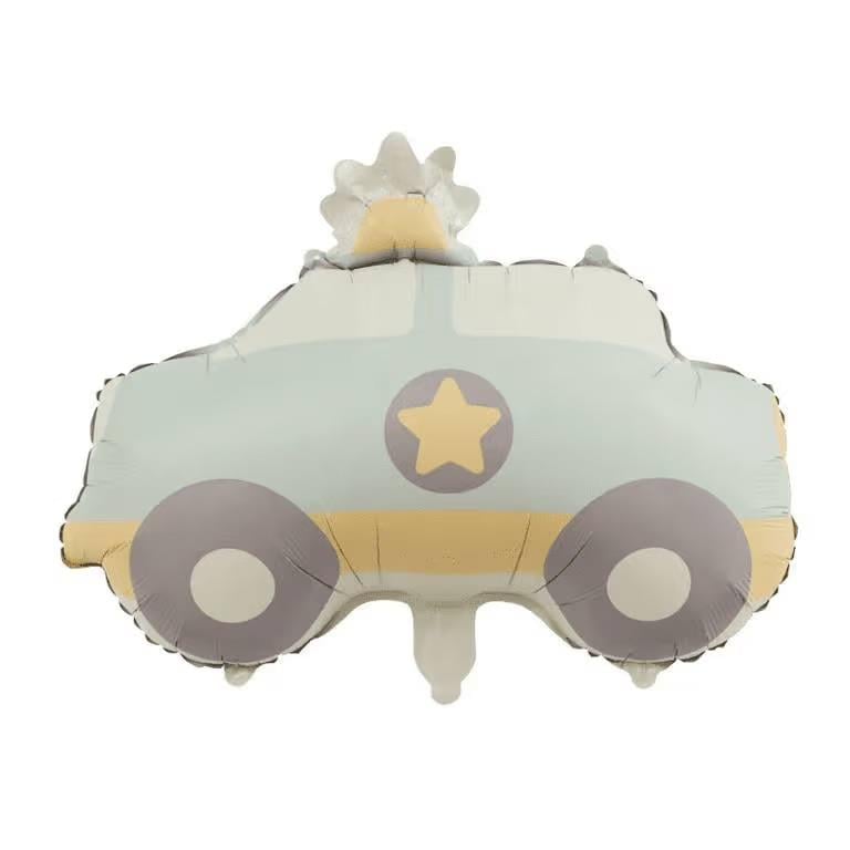 Karakter Folyo BalonlarRetro Polis Arabası Folyo Balon