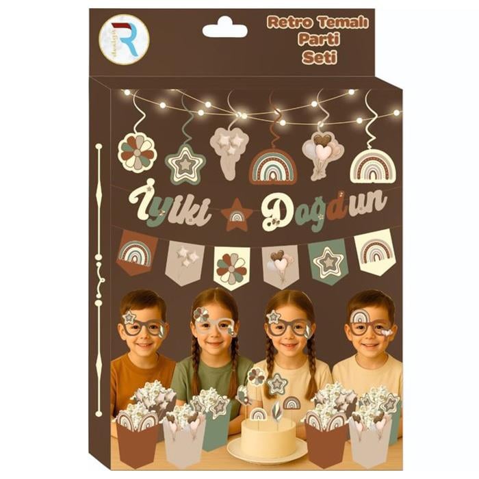 Parti SetleriRetro Temalı Parti Seti