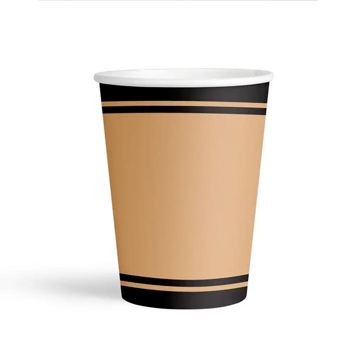 Karton BardaklarRetro Tenrengi Karton Bardak 