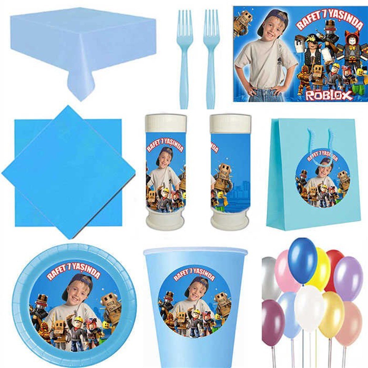 Roblox 8 Kişilik Parti Seti