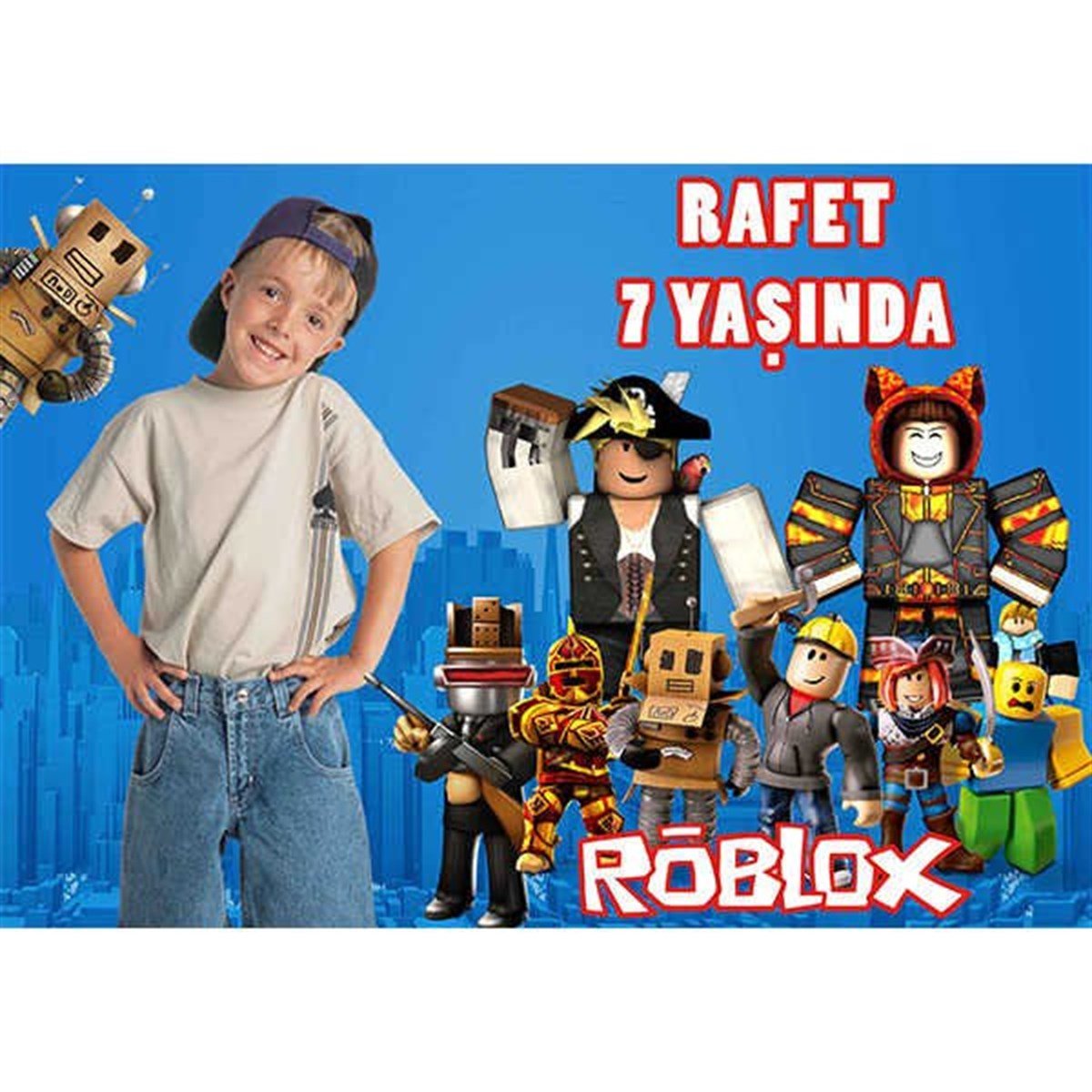 Roblox Kişiye Özel Afiş