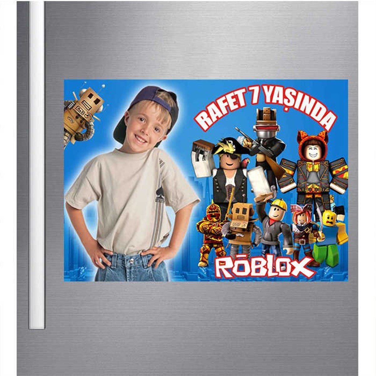 Roblox Kişiye Özel Magnet 18 Adet