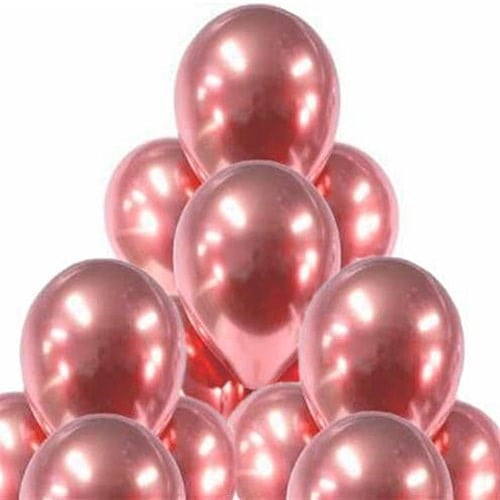 Rose Gold Krom Balon 50 Adet