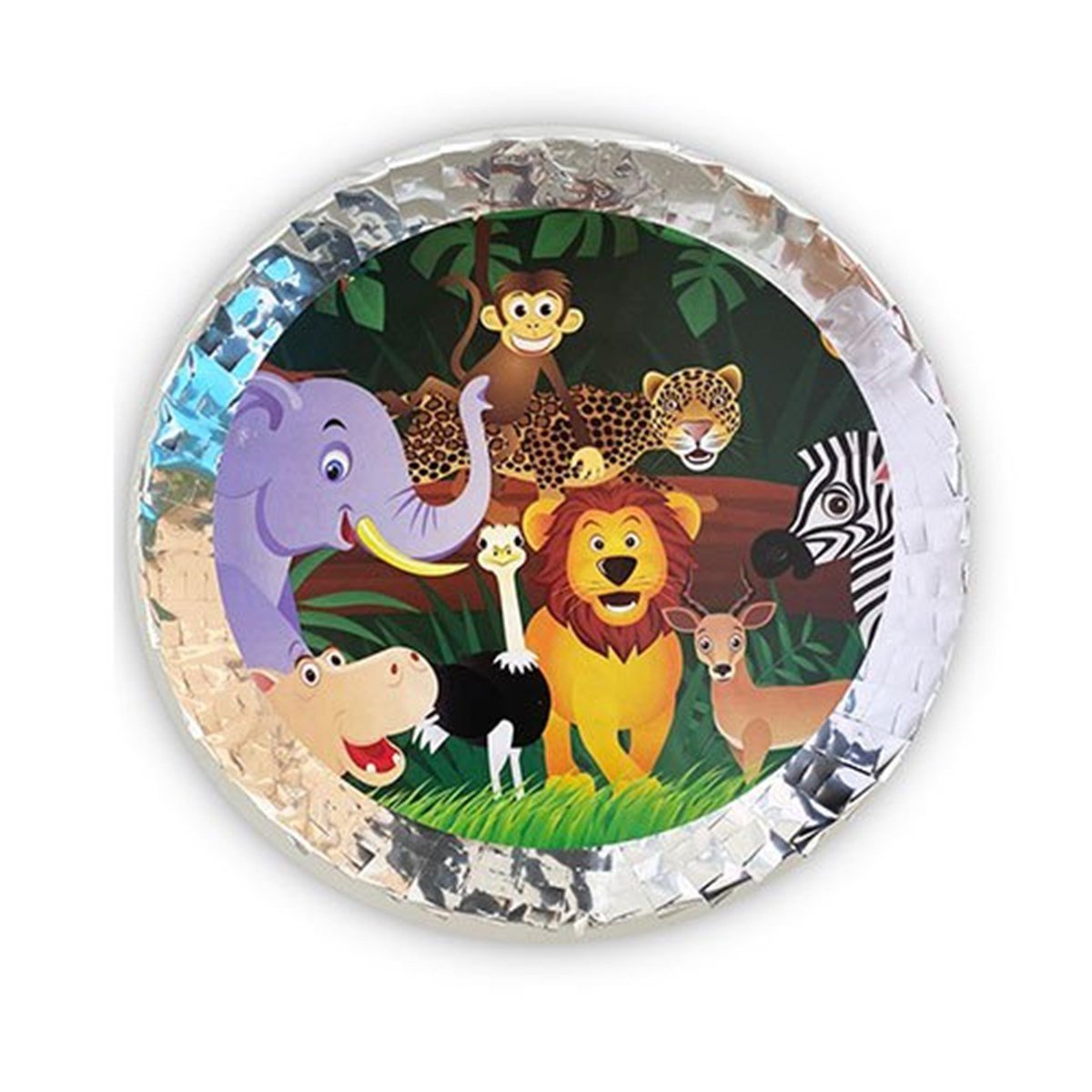 Safari Pinyata ve Sopası Gümüş